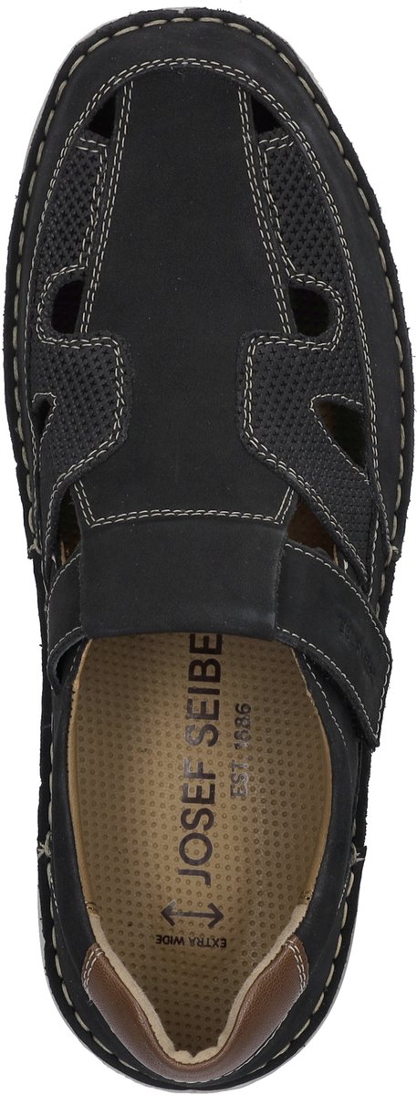 Josef Seibel -Heren donker sandalen Blauw