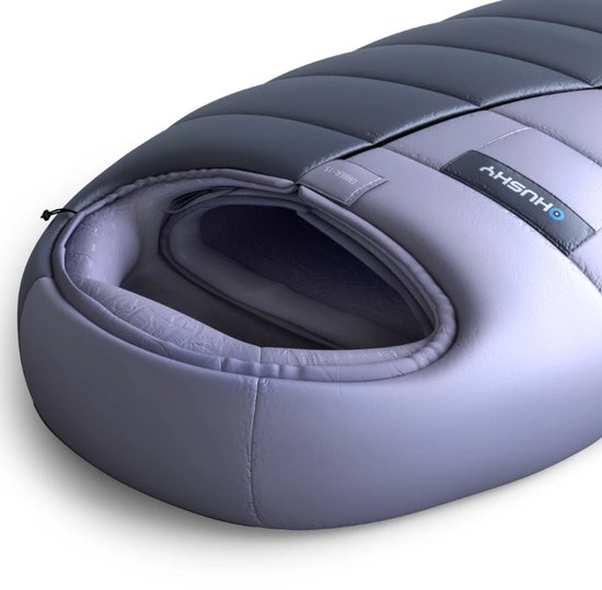 Husky mummyslaapzak Ember voor dames 2024 -15°C - 200 cm - Blauw met Roze van Husky — afbeelding 5