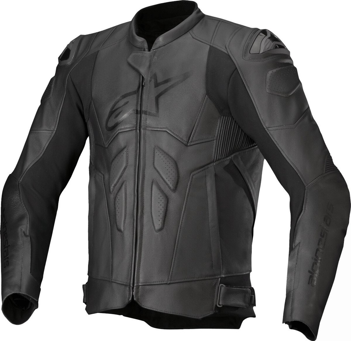Alpinestars Dusk Zwart Leren Motorjas - Jas