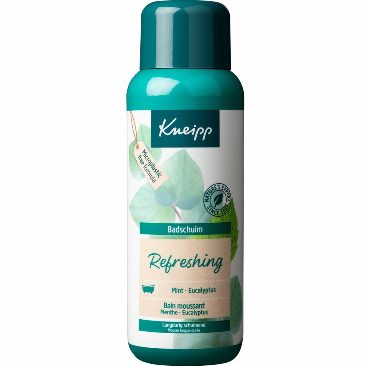 Kneipp Badschuim Refreshing Mint Eucalyptus - 3 x 400 ml - Voordeelverpakking