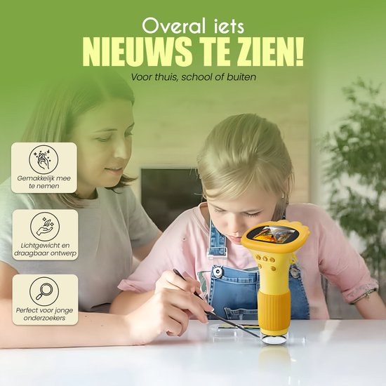 DNT UltraZoom Pro Digitale Microscoop 300 X Opvallend Licht Doorvallend Licht