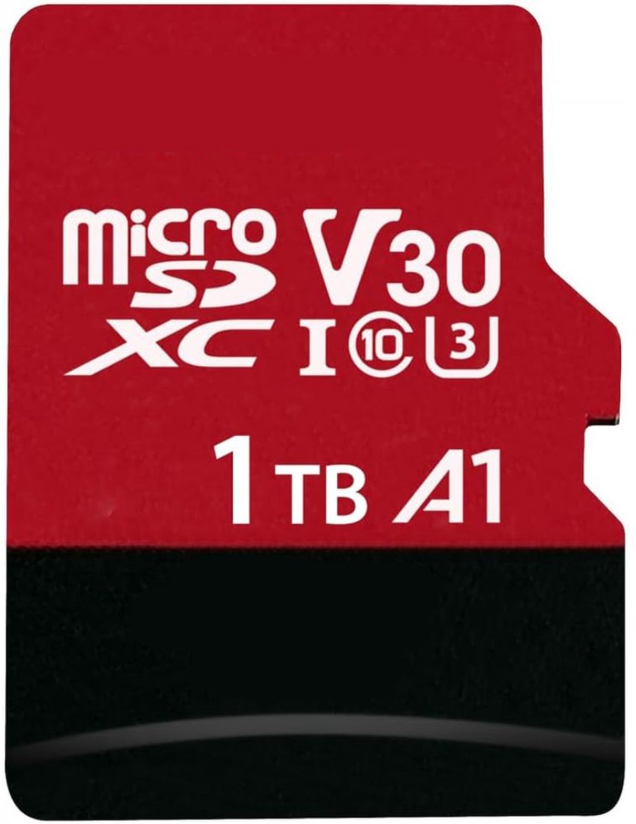 1TB Micro SD - Inclusief Adapter - Hoge Snelheid