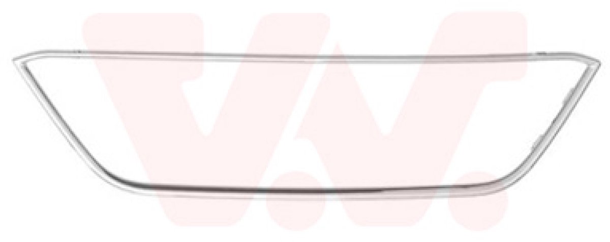 Seat Ibiza, 2012 - 2017 - grille lijst, chrome, 07/2015 -