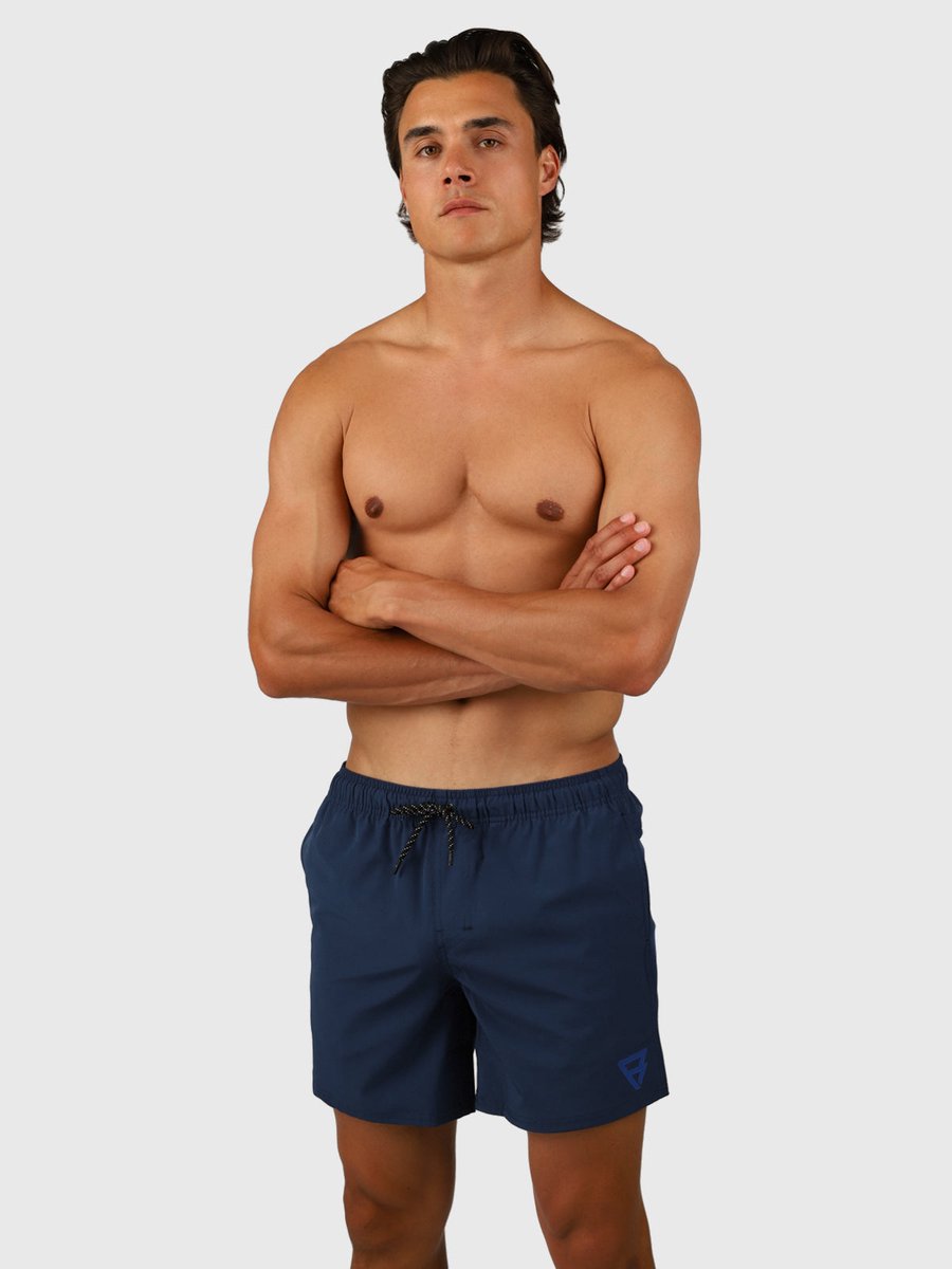 Brunotti Bru - conic Zwembroek Heren - Zwemshort met 4 - Way Stretch - Night Blue — afbeelding 13