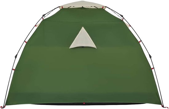 vidaXL Koepeltent 4-persoons groen met snelontgrendeling Kampeertent - Koepeltent - Tent - Camping - Outdoor van Vidaxl — afbeelding 2