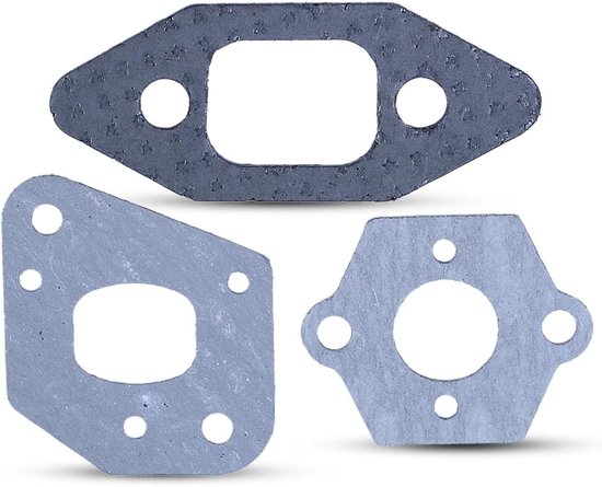 Carburateur pakking set geschikt voor Partner kettingzagen 350, 351, 352, 370, 390 en Poulan modellen 1975-2550 voor optimale afdichting en prestaties