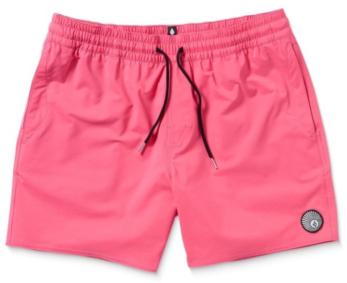 Volcom Lido Solid 16´´ Zwembroek L Man Roze