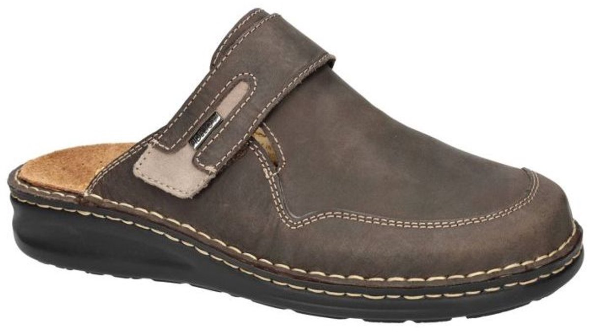 Fidelio Hallux -Heren - bruin donker - pantoffels & slippers - maat 45