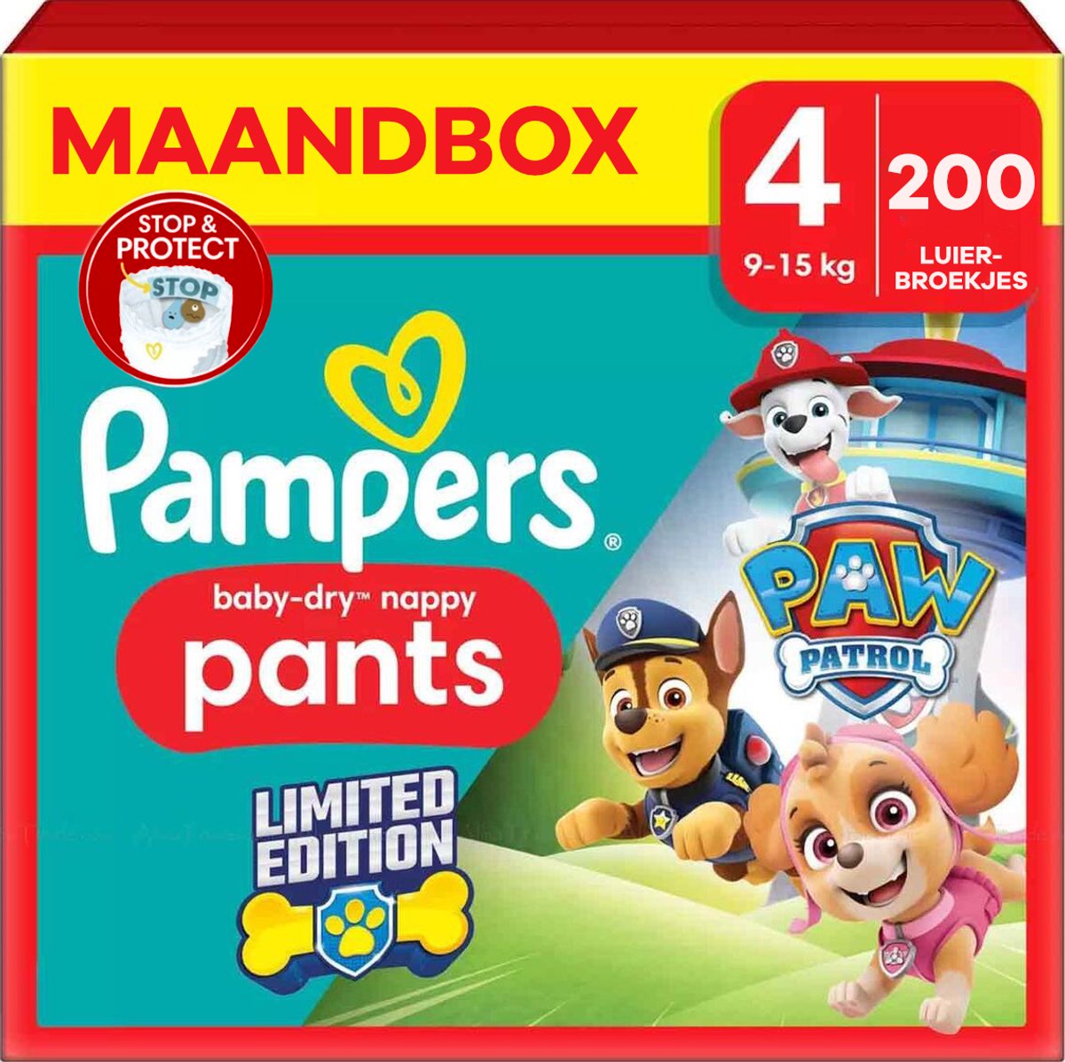 Pampers Baby-Dry Pants Maandbox maat 4
