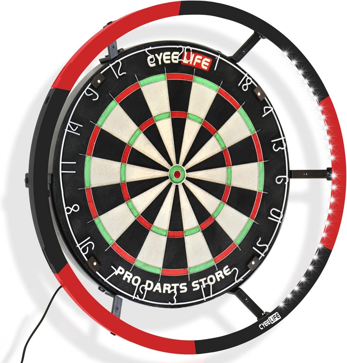 Dartlamp 2 Kleuren voor Stalen Dartbord - 360 Graden Verlichting
