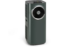 Klarstein mobiele airconditioner met luchtafvoerslang, 5-in-1 airconditioner, ventilator, luchtontvochtiger, luchtreiniger & nachtmodus, app-bediening, kleine & draagbare airconditioner voor thuis & op kantoor, 10000 BTU,9 kW voor 49 m² 50 dB