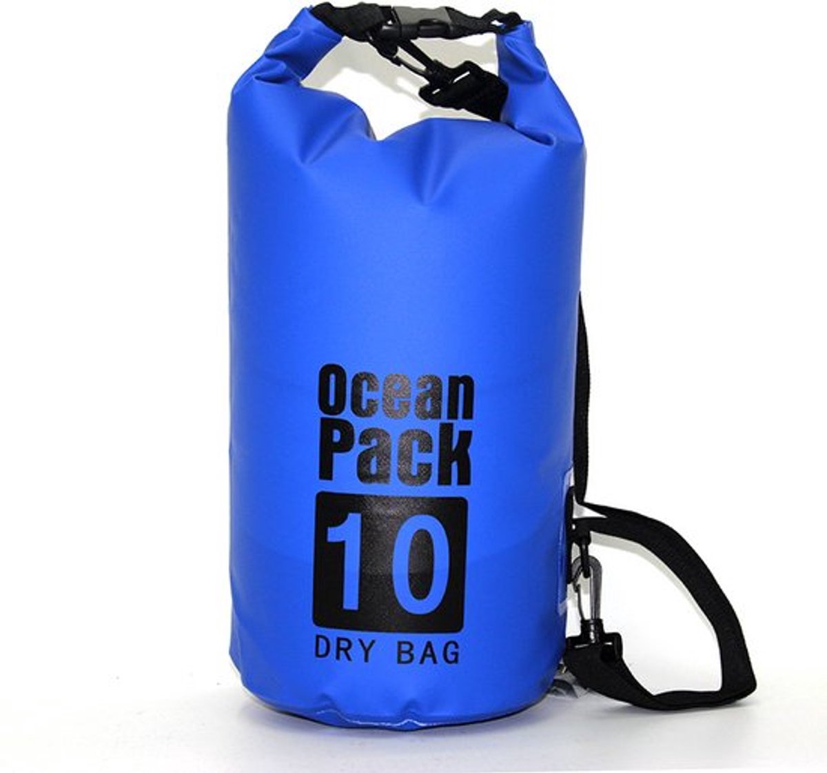 Waterdichte Tas - Dry bag - 10L - Fel blauw - Ocean Pack - Dry Sack - Survival Outdoor Rugzak - Drybags - Boottas - Zeiltas