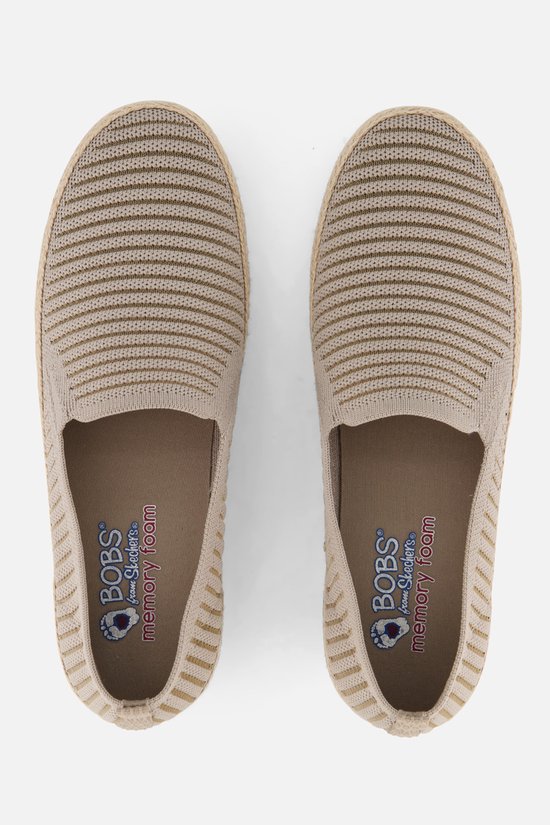 Skechers Bobs Flexpadrille Instappers taupe Maat 36 bol