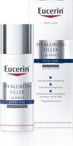 Eucerin Hyaluron-Filler Anti-Aging Nachtcrème - Extra rijk - Anti-Age Crème voor Zeer Droge Huid - Hyaluronzuur en 5% Ureum - 50 ml