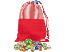 GOKI Knikkers - Zak Met 50 Knikkers - 3 Jaar