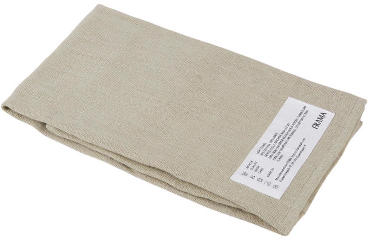 Frama Light Towel Handdoek 70x140 Sage Green