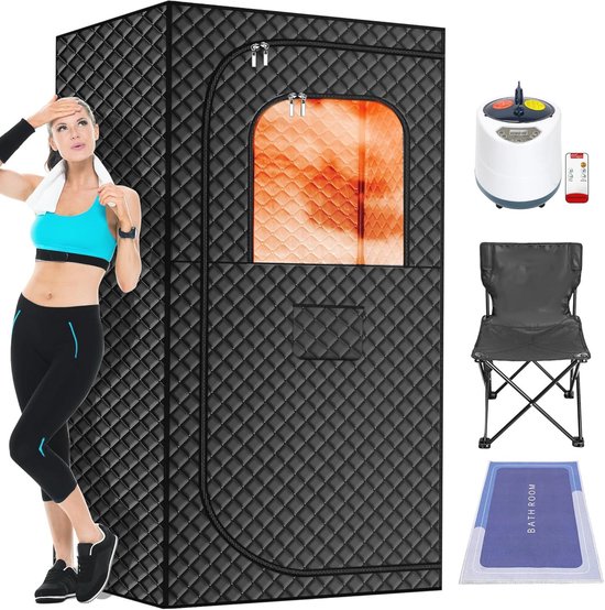 Stoomsauna voor thuis, mini-sauna, draagbare
