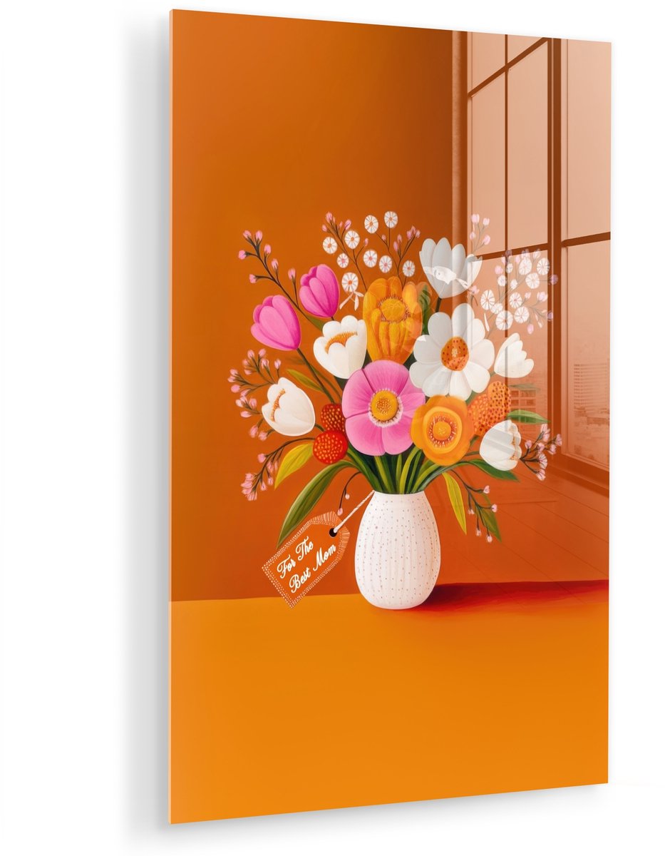 Vaas - Bloemen - Oranje