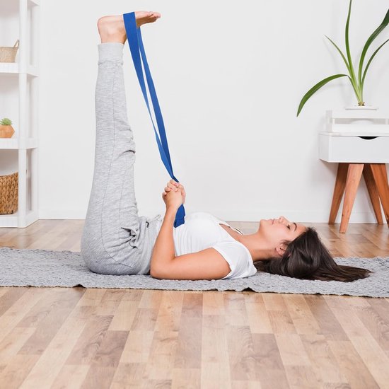 Yogamat met Draagriem - Verstelbare Yogamatband - 1 stuk - Zwart - 152 x 4 cm van Yogamat — afbeelding 5