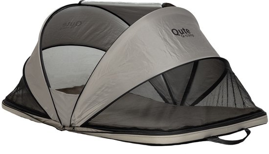 Qute Q-Camp Babytent - Taupe / Desert