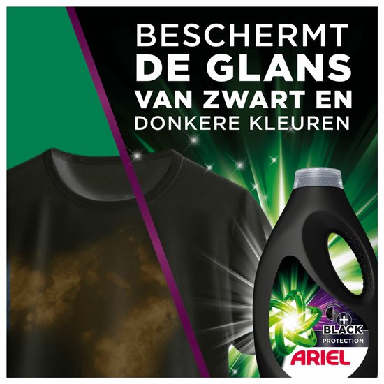 Ariel Vloeibaar Wasmiddel +Revita Black 20 Wasbeurten - 900 ml
