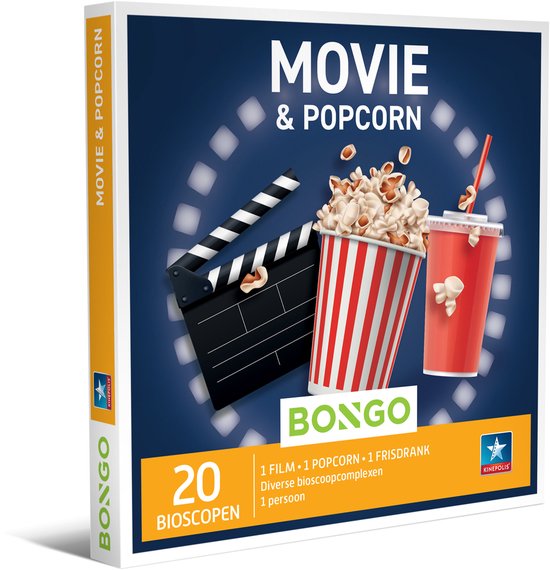 Bongo Bon - Movie & Popcorn - Cadeaukaart