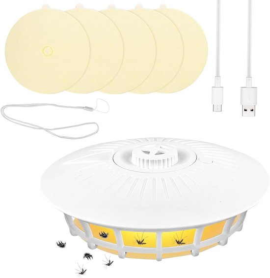 Mumisuto Vlooienval 2 Stuks - Zelfklevend Met Lampen - Veilig Voor Kinderen En Huisdieren