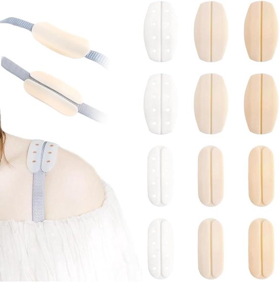 Flintronic Push-Up Strapless Beha - Herbruikbare Onzichtbare Siliconen, Huidvriendelijk voor Avondjurk, Bruidsjurk, Badpak - Mangoform - Zwart Huidskleur, B