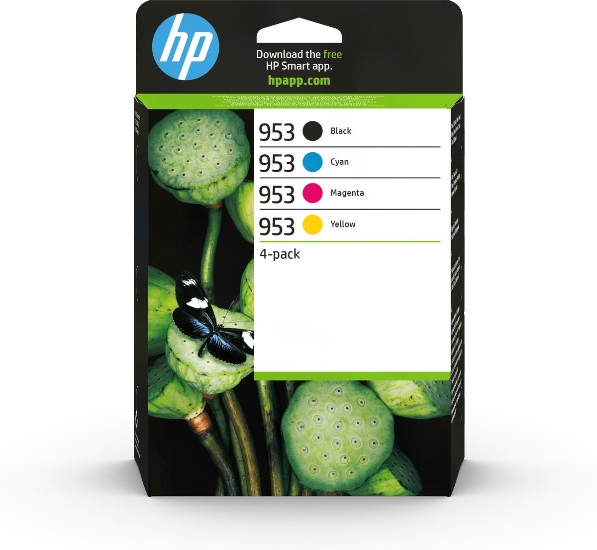 HP 953 (6ZC69AE) - Inktcartridge - MultiPack - Zwart, Cyaan, Magenta, Geel