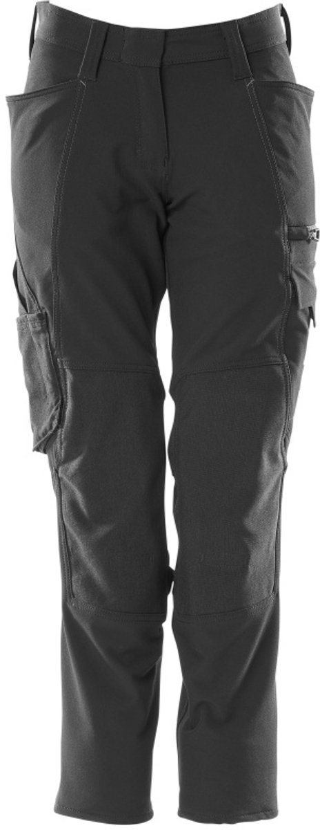 Mascot Accelerate Broek met kniezakken 18078-511 - Zwart - C54 - 82