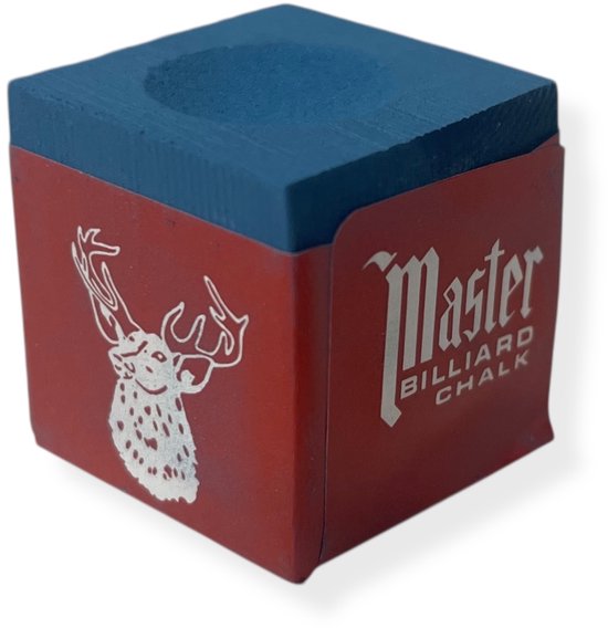 KLLJ Biljartkrijt, 12 stuks, blauw, pool cue cubes, voor fans en KLLJ Biljartkrijt, 12 stuks, blauw, pool cue cubes, voor fans en