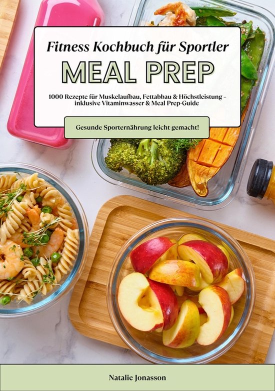 Meal Prep Fitness Kochbuch für Sportler: 1000 Rezepte für  ... - cover