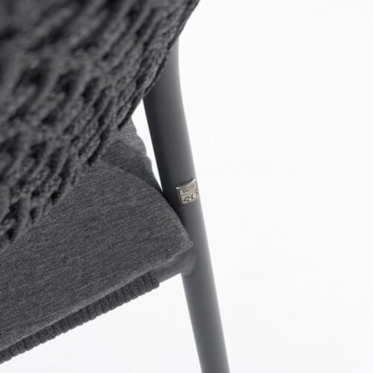 Taste by 4 Seasons Sienna chaise de jardin empilable - gris moyen