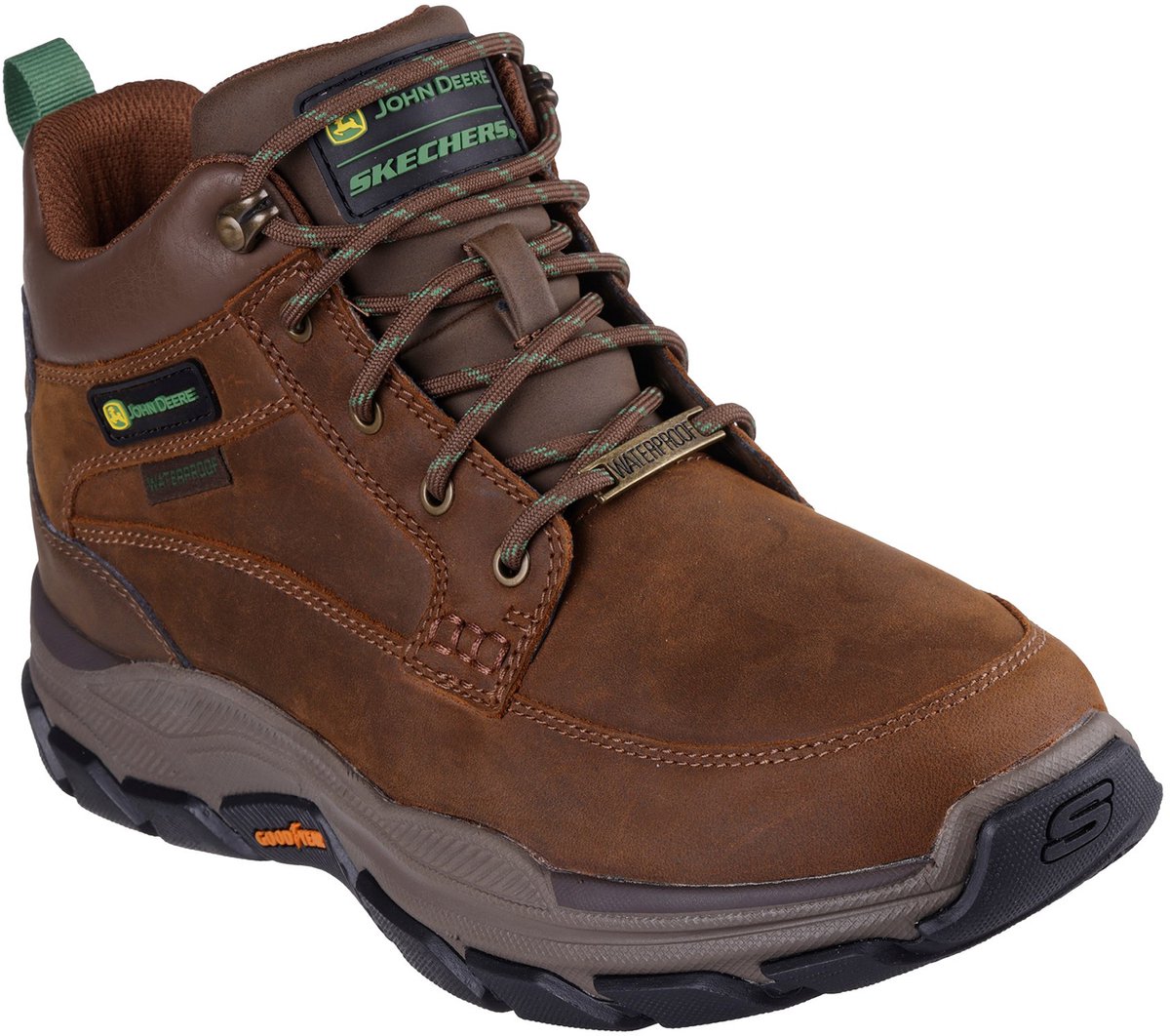 Skechers Respected Landin Heren Wandelschoenen Bruin