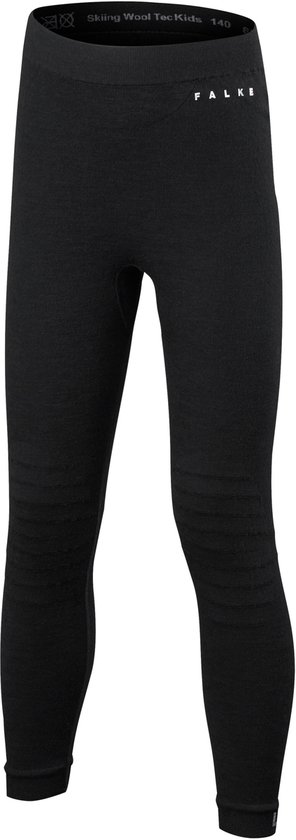 FALKE uniseks-kind Broek van onderlaag Wool-tech Long K