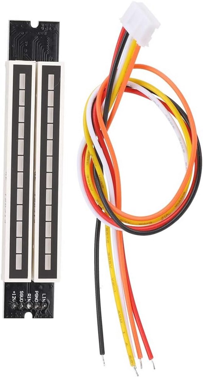 Dual 12 Stereo VU Meter Module - Verstelbare Audiometer voor Amplifiers