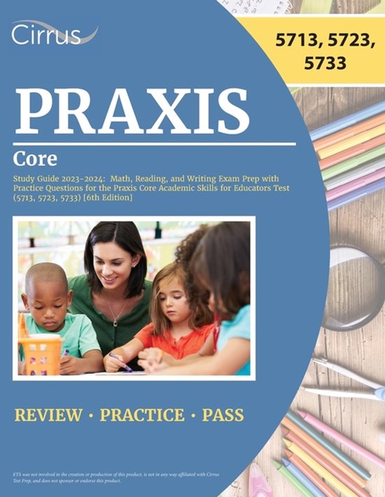 Praxis Core Study Guide 2023-2024 - cover