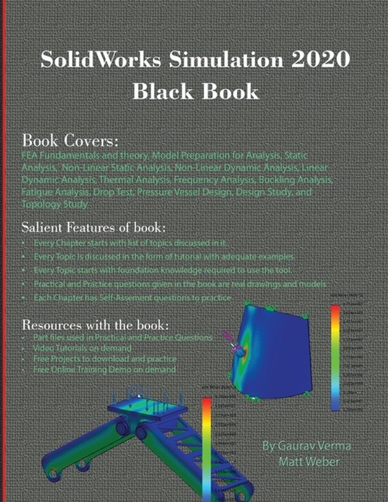 SolidWorks Simulation 2020 Black Book - cover
