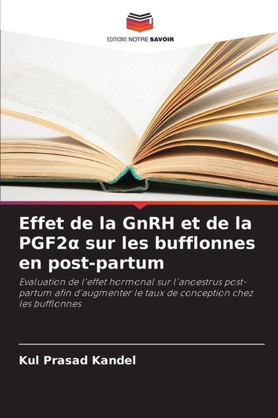 Effet de la GnRH et de la PGF2α sur les bufflonnes en post- ... - cover