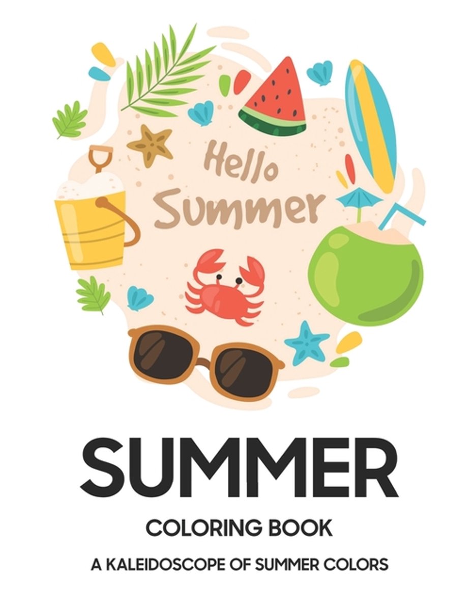 Summer Coloring Book van Mason Hazar