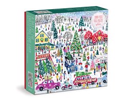 Michael Storrings Christmas Tree Farm 1000 Piece Foil Puzzle