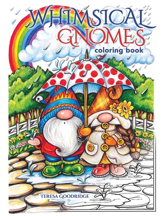 Foto: Dover adult coloring books whimsical gnomes coloring book