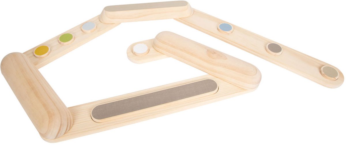 Small Foot - Houten Balans Balk Avontuur, 7dlg.