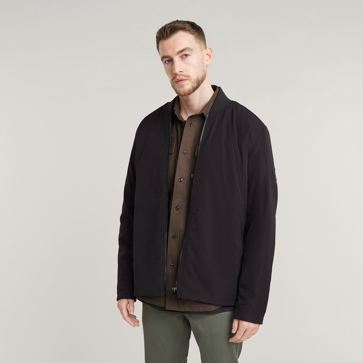 G-Star Lofty pdd jkt Heren Buitenjassen Zwart