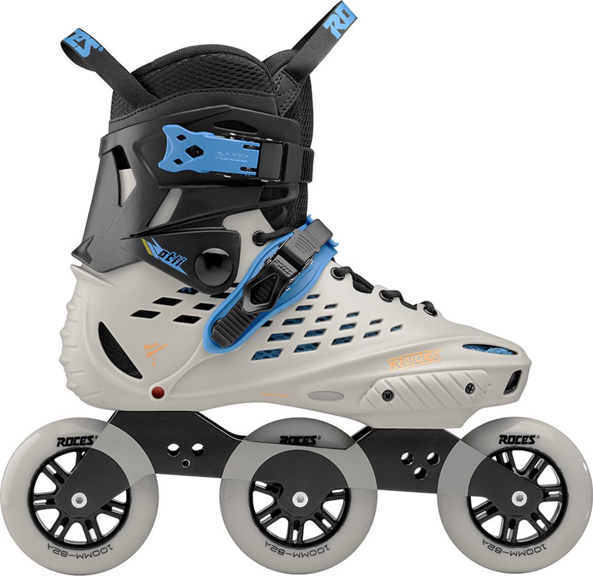 Roces Otli TIF 100 Skeelers Volwassenen – 4x100mm Wielen – Fitness Speed Inline Skates Zwart