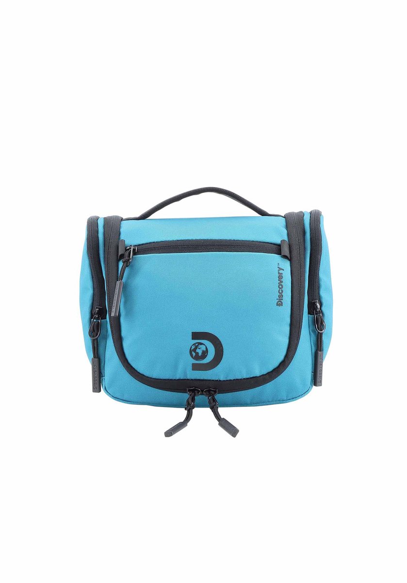 Discovery Toilettas / Reistasje Met Haak - Metropolis - D00211 - Blauw - Blauw