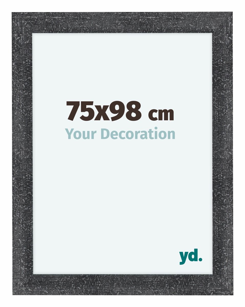 yd. Your Decoration - Fotolijst 75x98 cm - MDF - Grijs Geveegd - Como