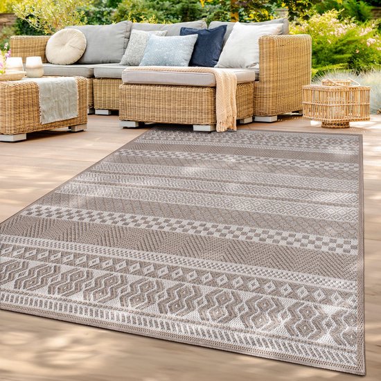 Tapis d'intérieur et d'extérieur résistant aux intempéries pour balcon, cuisine, salon