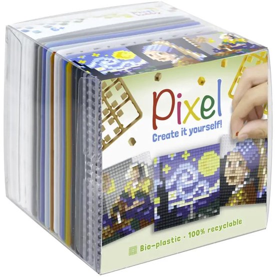 Pixelhobby doosje Wereldkunstwerken