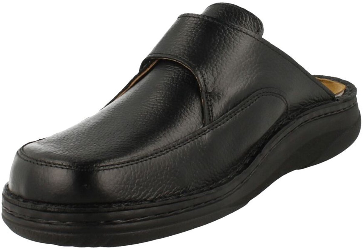 Helix Heren Pantoffel | Zwart | Maat: 41